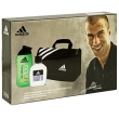 Подарочный набор Adidas: бальзам после бритья "Skin Protection", гель для душа "Hair&Body Active Start", косметичка парфюмерно-косметической компании Coty Товар сертифицирован инфо 11603o.