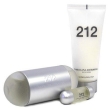 Подарочный набор Carolina Herrera "212" Туалетная вода, миниатюра, лосьон для тела для дневного использования Товар сертифицирован инфо 11633o.